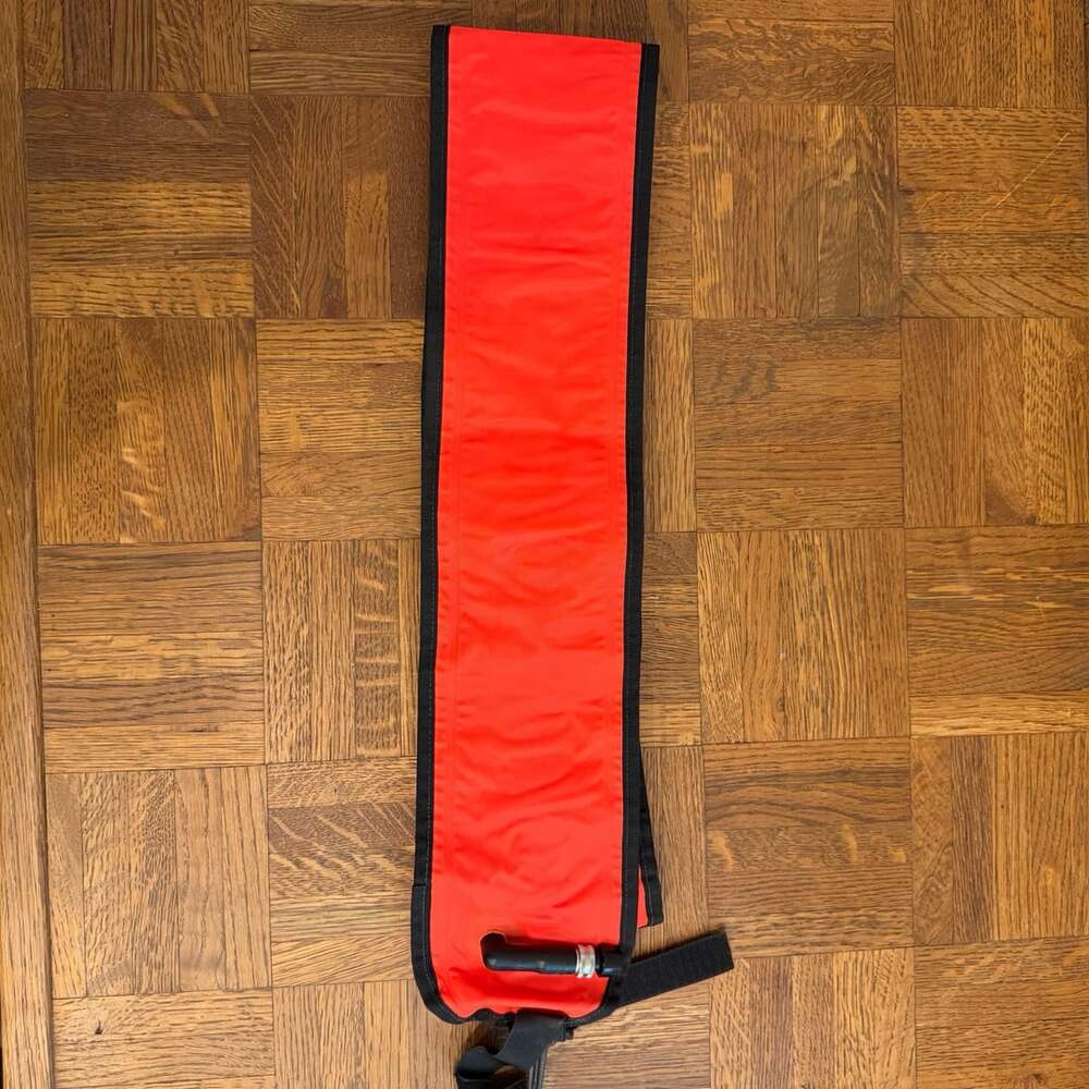 DAN Surface Marker Buoy Red Inflatable Scuba Diving Safety Gear